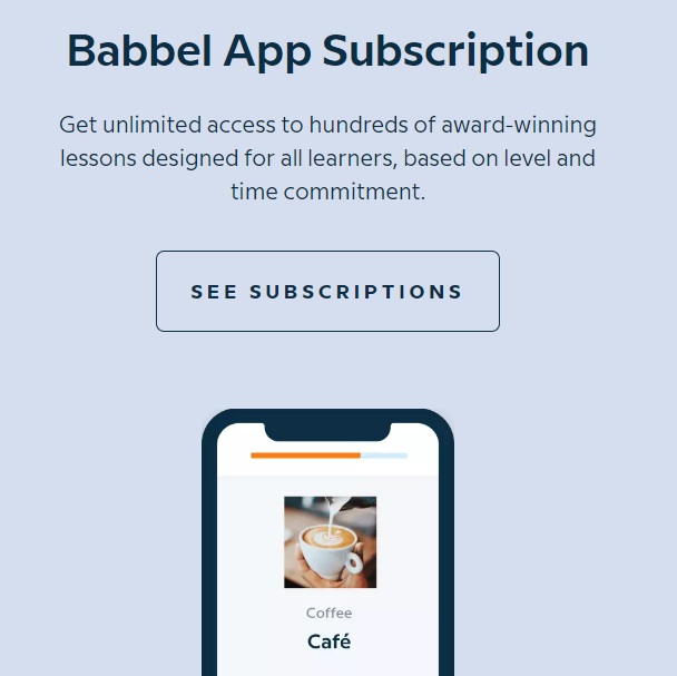 babbel.com 促銷代碼