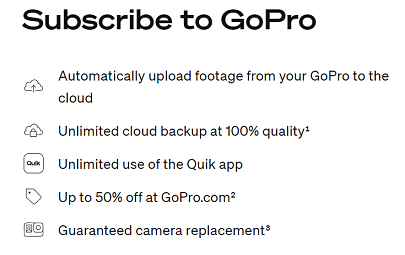 GoPro 促銷代碼